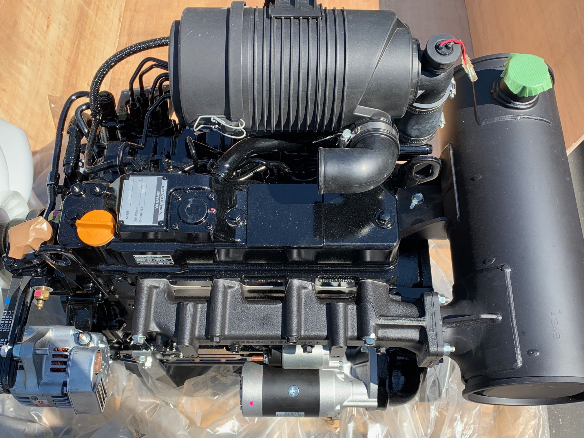 Yanmar 4TNV88 engine for Case CX55B