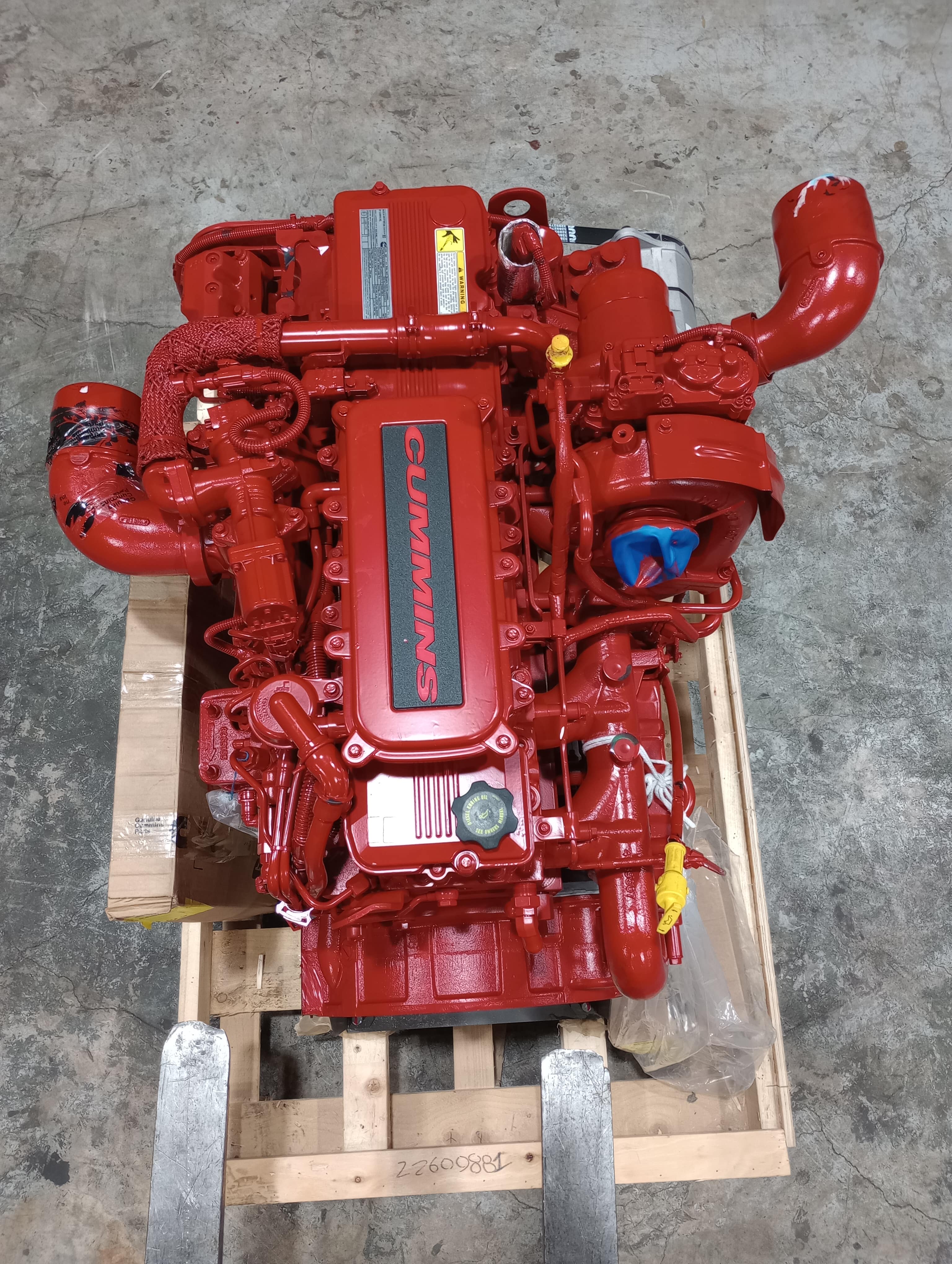 Cummins QSL9 engine for Eltec 270L feller buncher harvester for sale