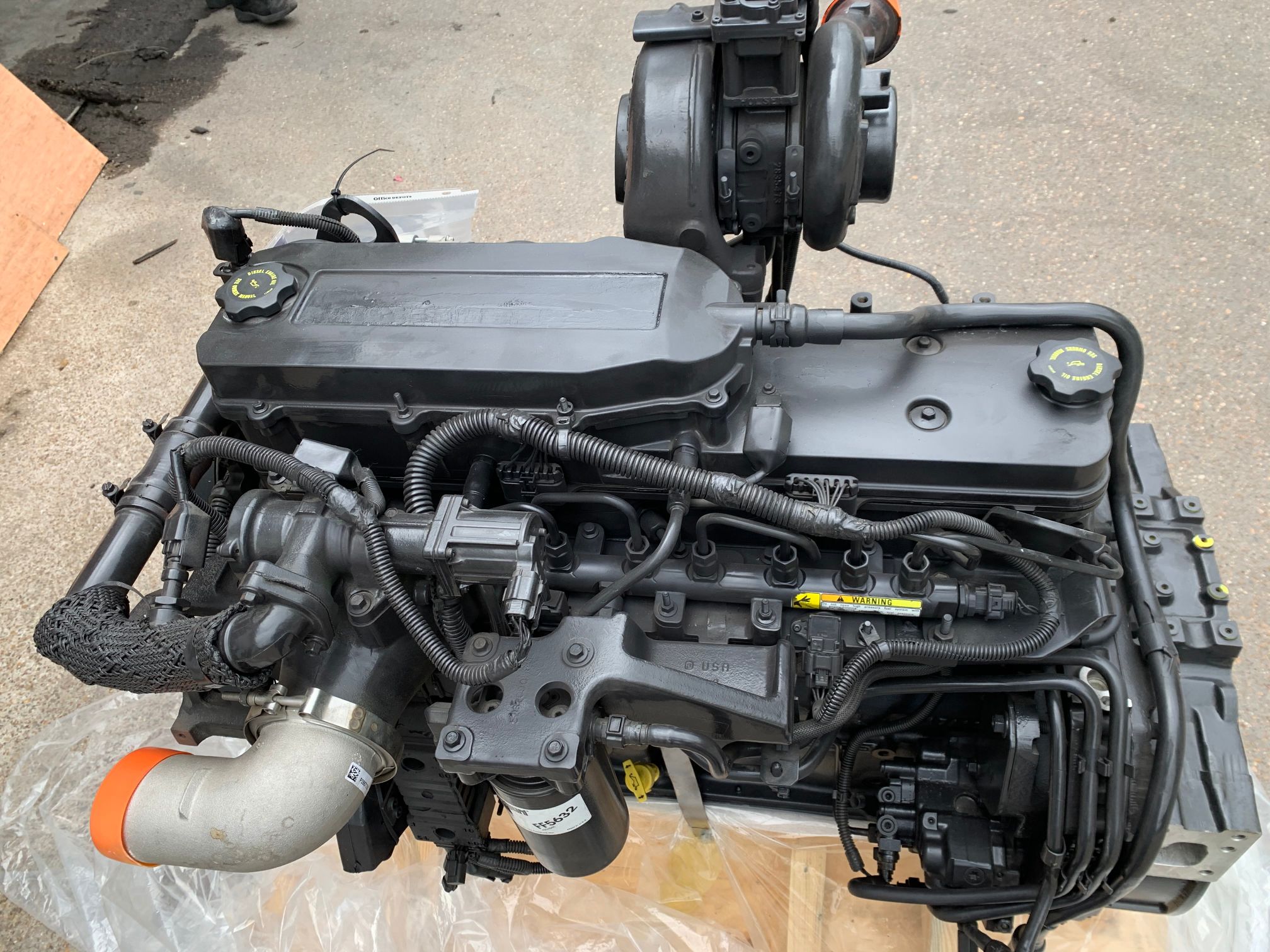 Cummins QSB 6.7 industrial wheel loader engine replacement