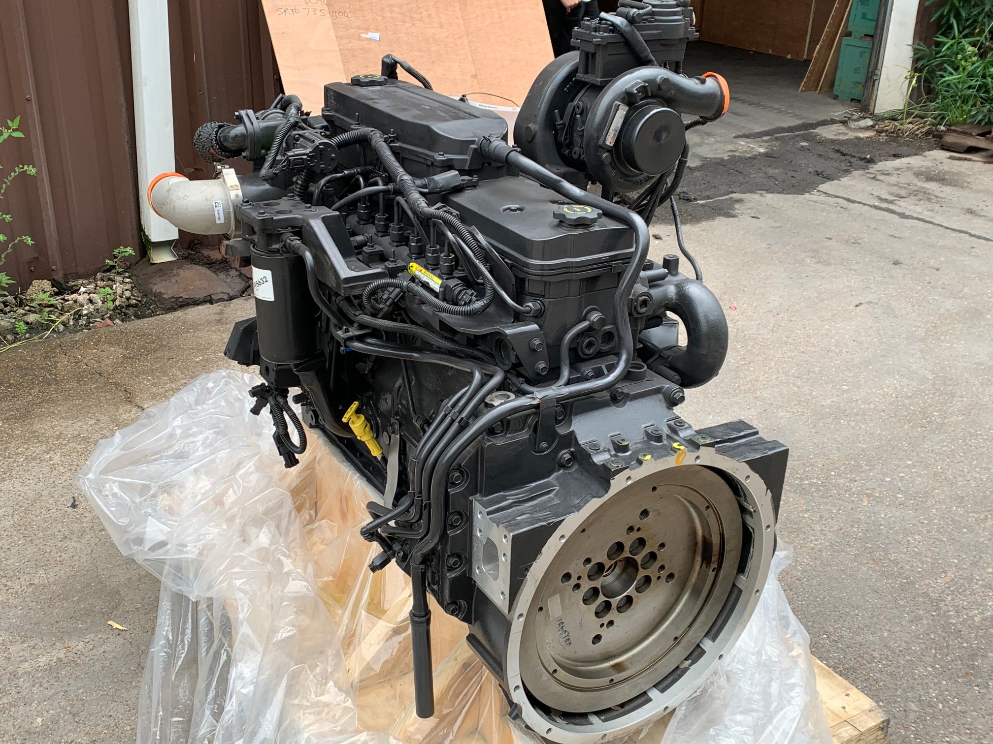 Cummins QSB6.7 engine for Kawasaki wheel loader